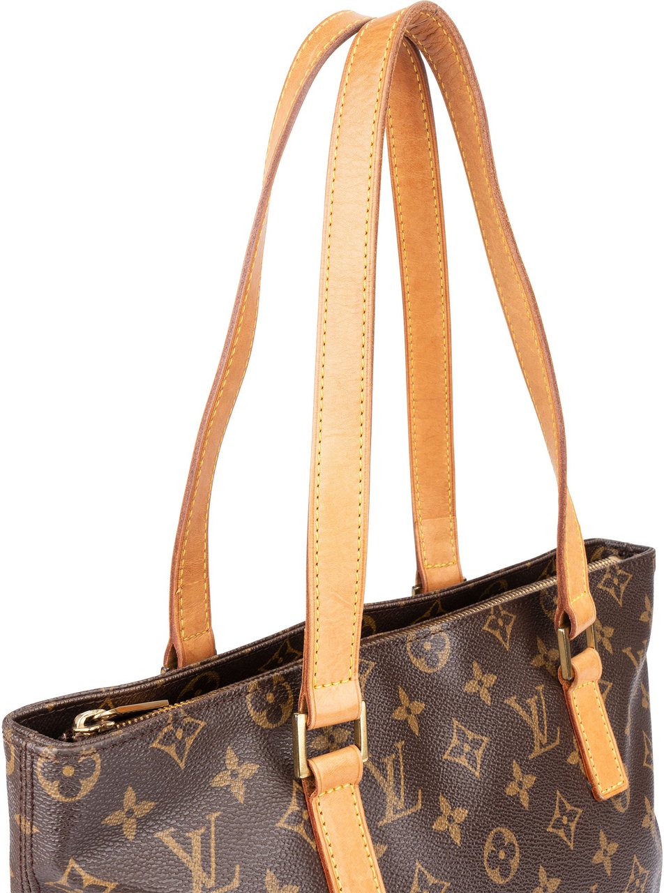 Louis Vuitton Louis Vuitton Canvas Monogram Cabas Piano Shoulder Bag Bruin