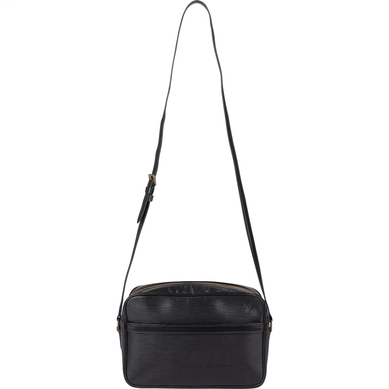Louis Vuitton Louis Vuitton Noir Epi Leather Trocadero 27 Crossbody Bag Zwart