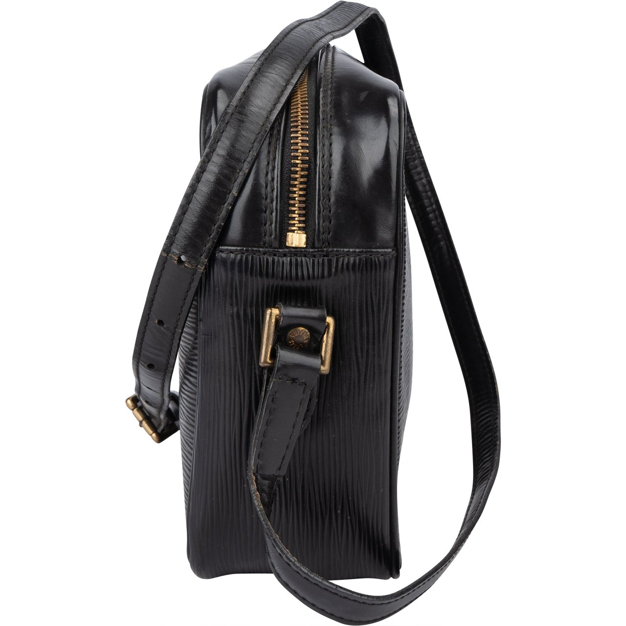 Louis Vuitton Louis Vuitton Noir Epi Leather Trocadero 27 Crossbody Bag Zwart