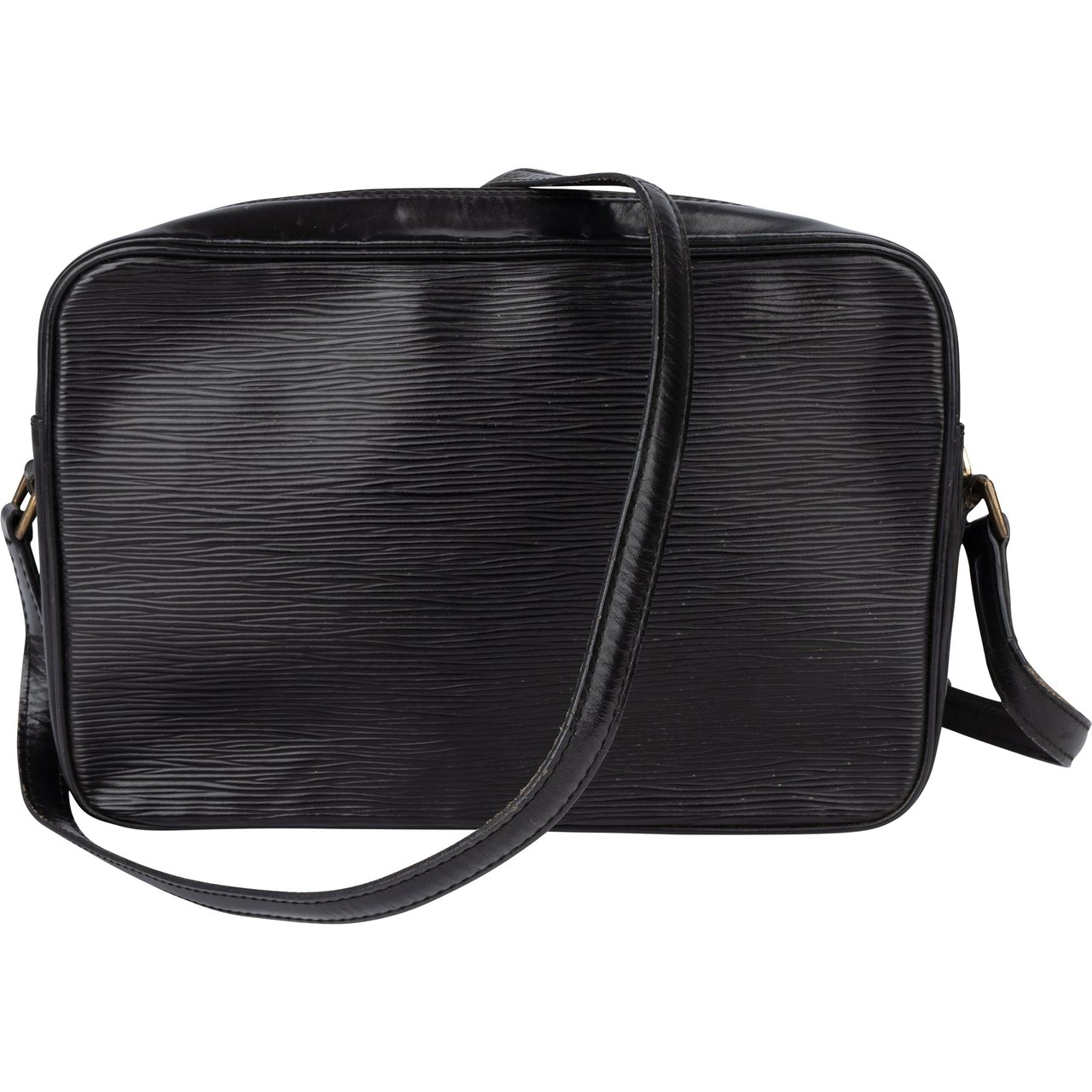 Louis Vuitton Louis Vuitton Noir Epi Leather Trocadero 27 Crossbody Bag Zwart