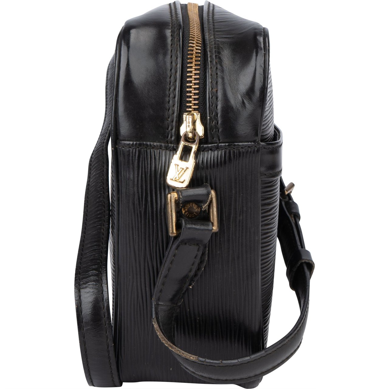 Louis Vuitton Louis Vuitton Noir Epi Leather Trocadero 27 Crossbody Bag Zwart