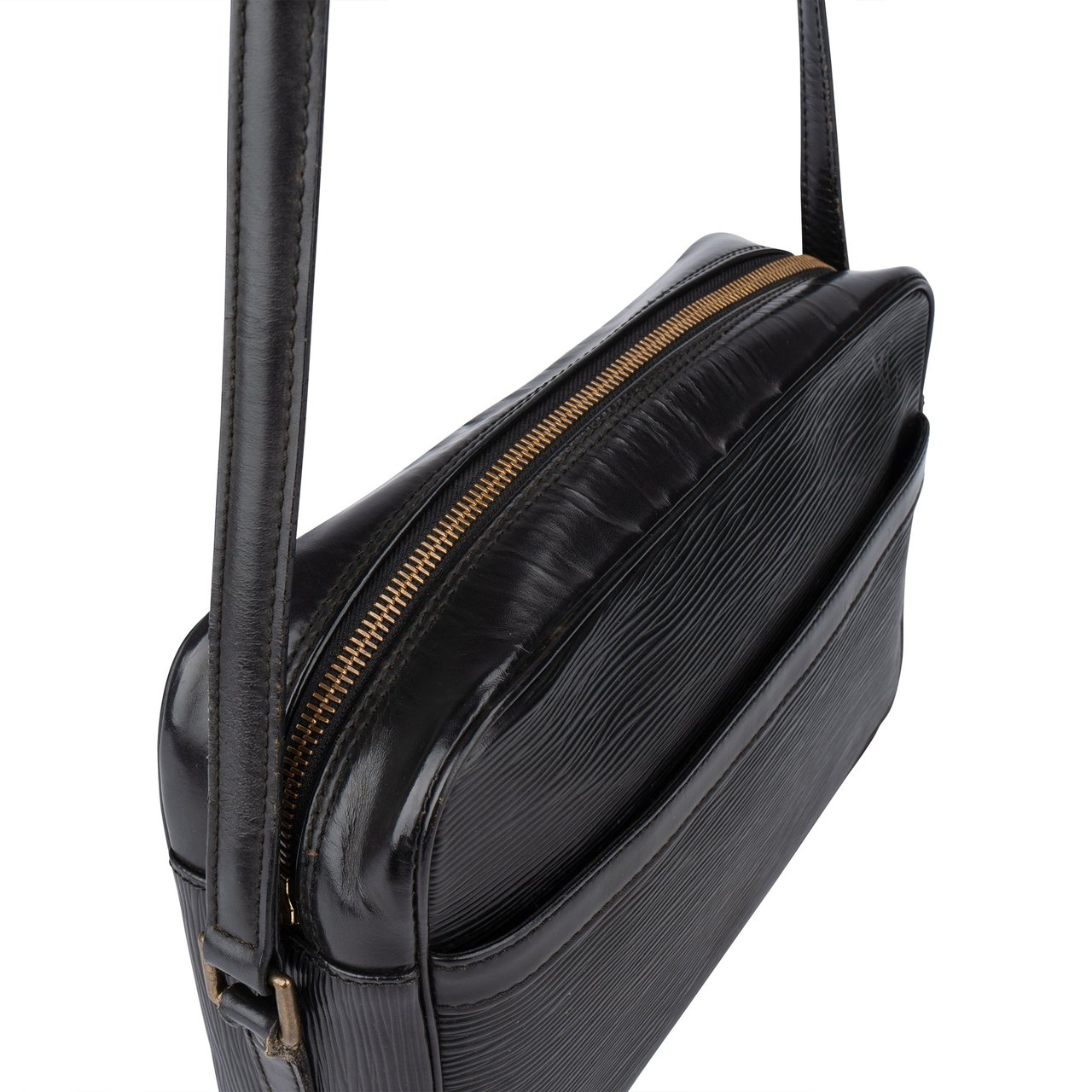 Louis Vuitton Louis Vuitton Noir Epi Leather Trocadero 27 Crossbody Bag Zwart