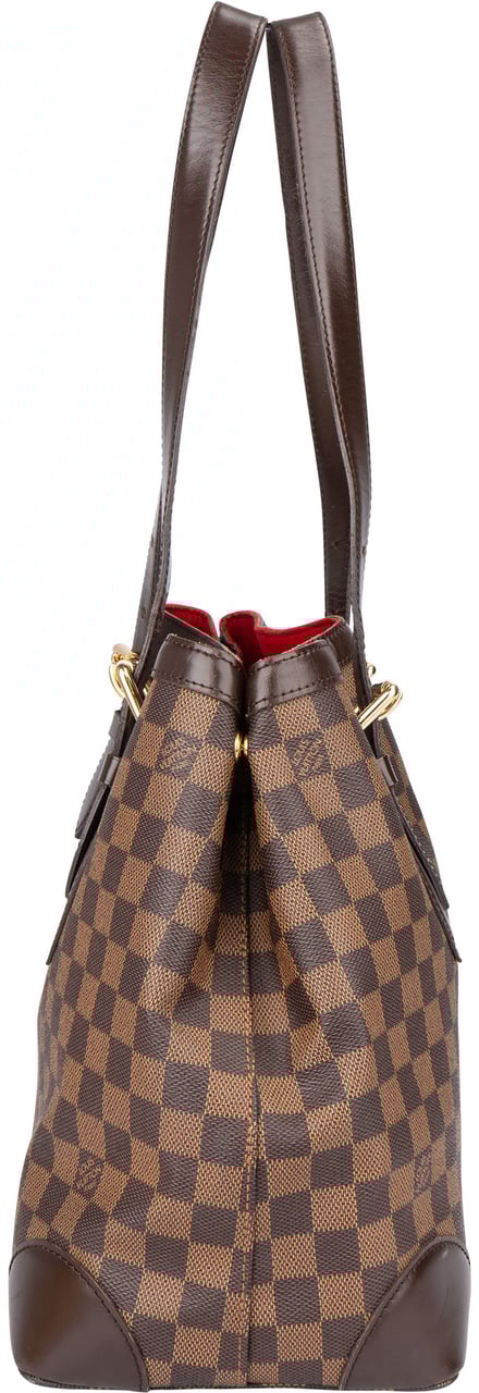 Louis Vuitton Louis Vuitton Damier Ebene Monogram Hampstead MM Handbag Bruin