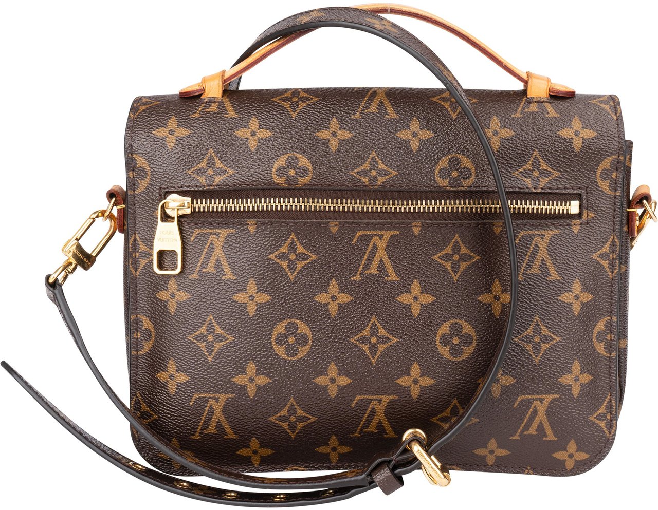 Louis Vuitton Louis Vuitton Canvas Monogram Metis Handbag Bruin
