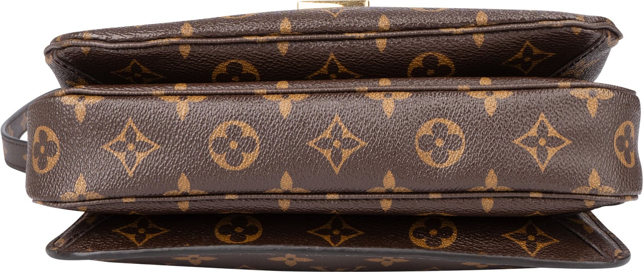 Louis Vuitton Louis Vuitton Canvas Monogram Metis Handbag Bruin