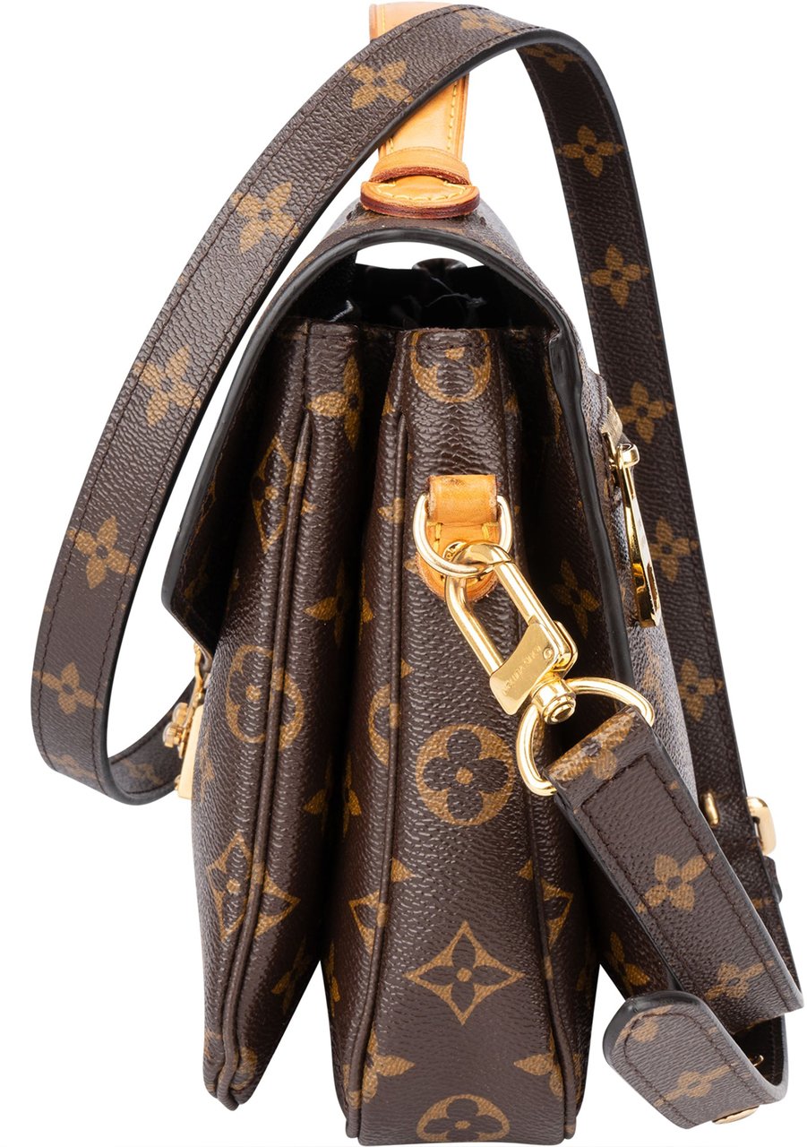 Louis Vuitton Louis Vuitton Canvas Monogram Metis Handbag Bruin