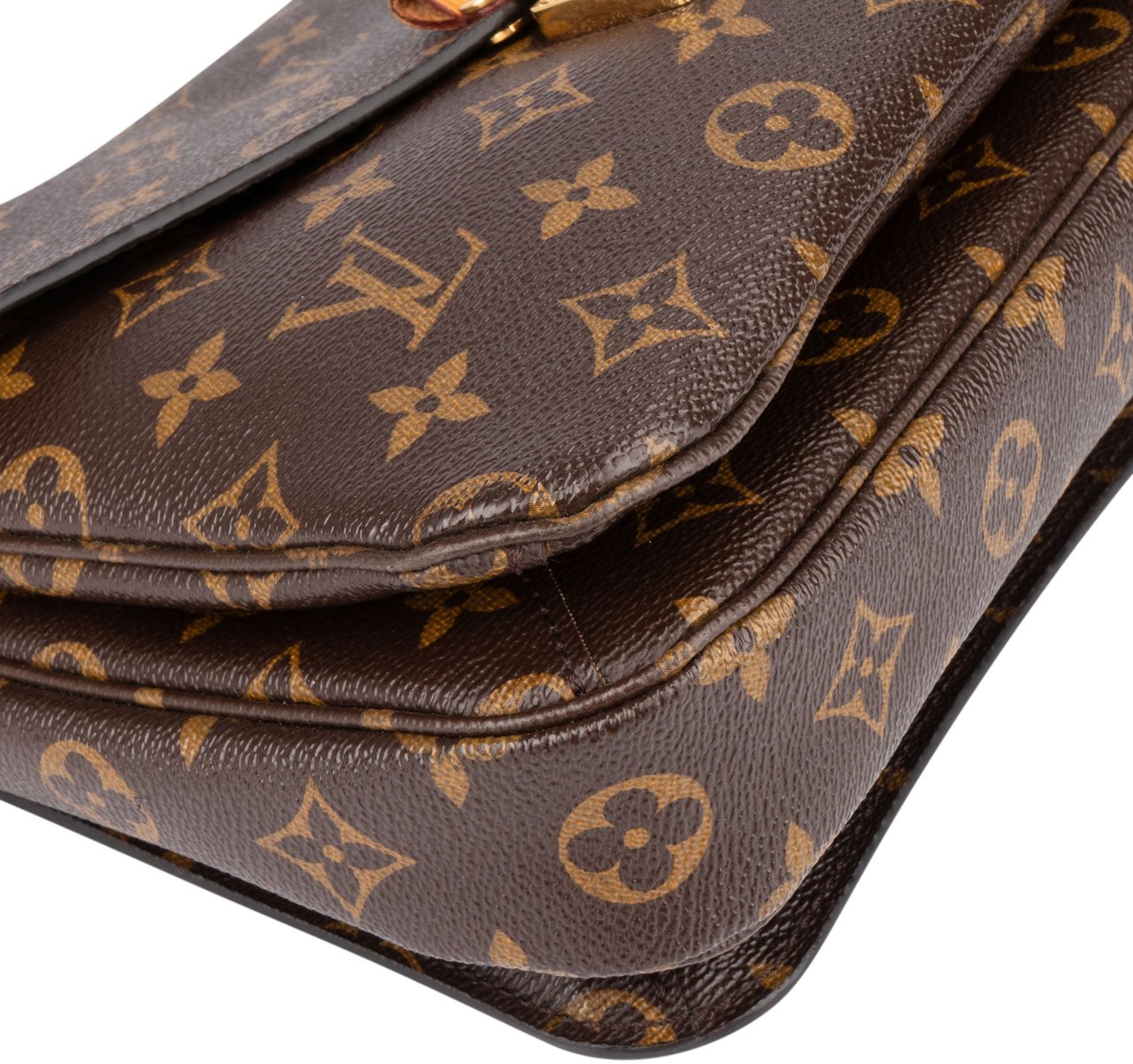 Louis Vuitton Louis Vuitton Canvas Monogram Metis Handbag Bruin