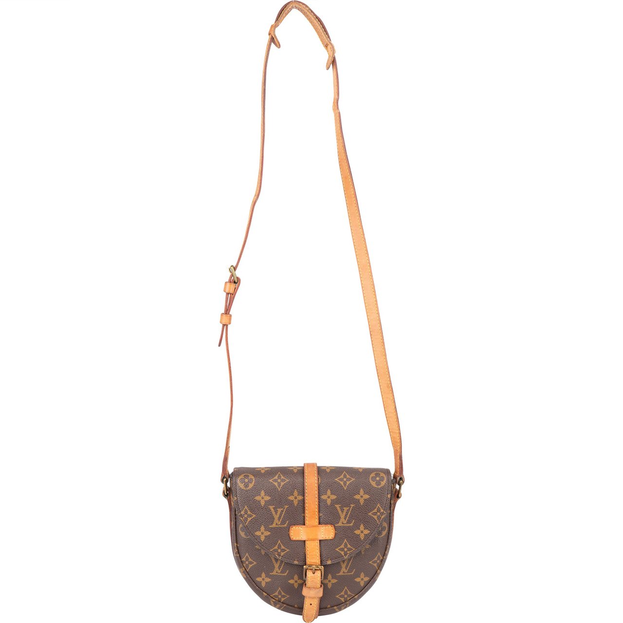 Louis Vuitton Louis Vuitton Canvas Monogram Chantilly PM Crossbody Bag Bruin