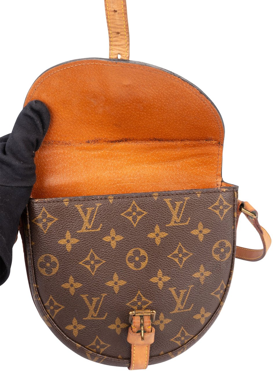 Louis Vuitton Louis Vuitton Canvas Monogram Chantilly PM Crossbody Bag Bruin