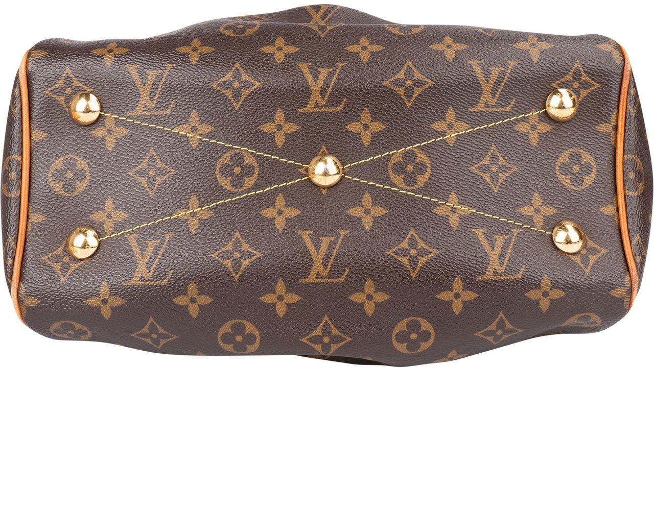 Louis Vuitton Louis Vuitton Canvas Monogram Tivoli PM Handbag Bruin
