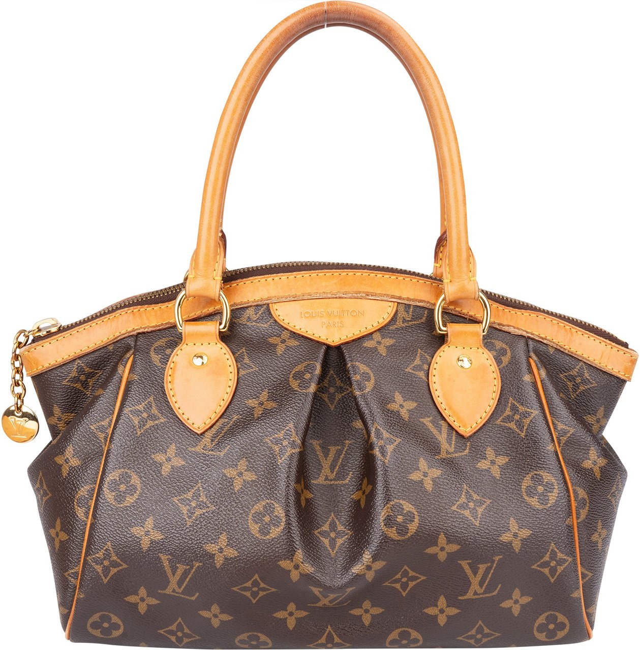 Louis Vuitton Louis Vuitton Canvas Monogram Tivoli PM Handbag Bruin