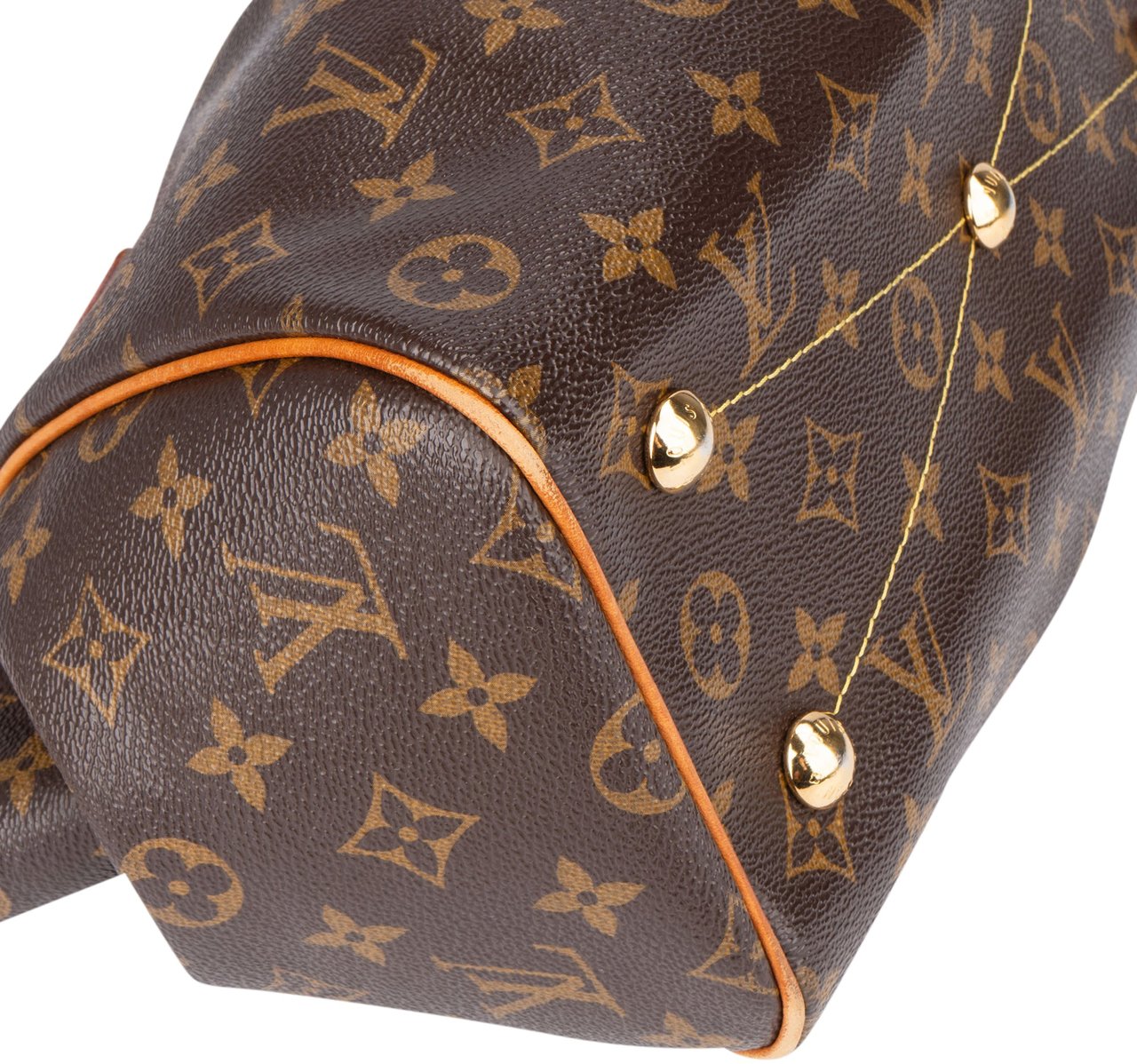 Louis Vuitton Louis Vuitton Canvas Monogram Tivoli PM Handbag Bruin