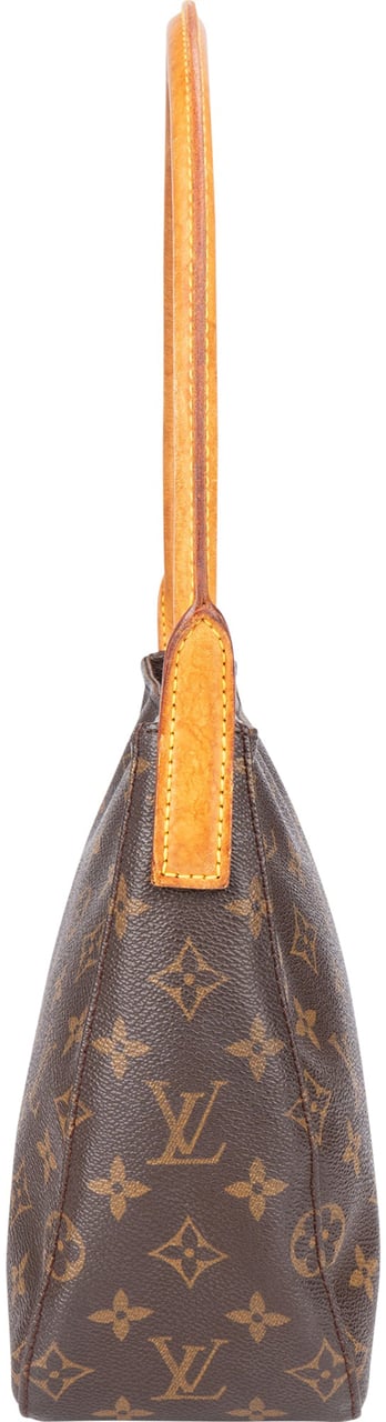 Louis Vuitton Louis Vuitton Canvas Monogram Looping MM Shoulder Bag Bruin