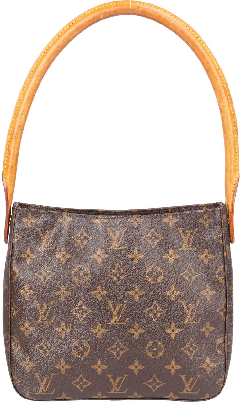Louis Vuitton Louis Vuitton Canvas Monogram Looping MM Shoulder Bag Bruin