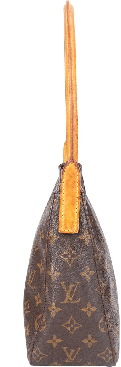 Louis Vuitton Louis Vuitton Canvas Monogram Looping MM Shoulder Bag Bruin