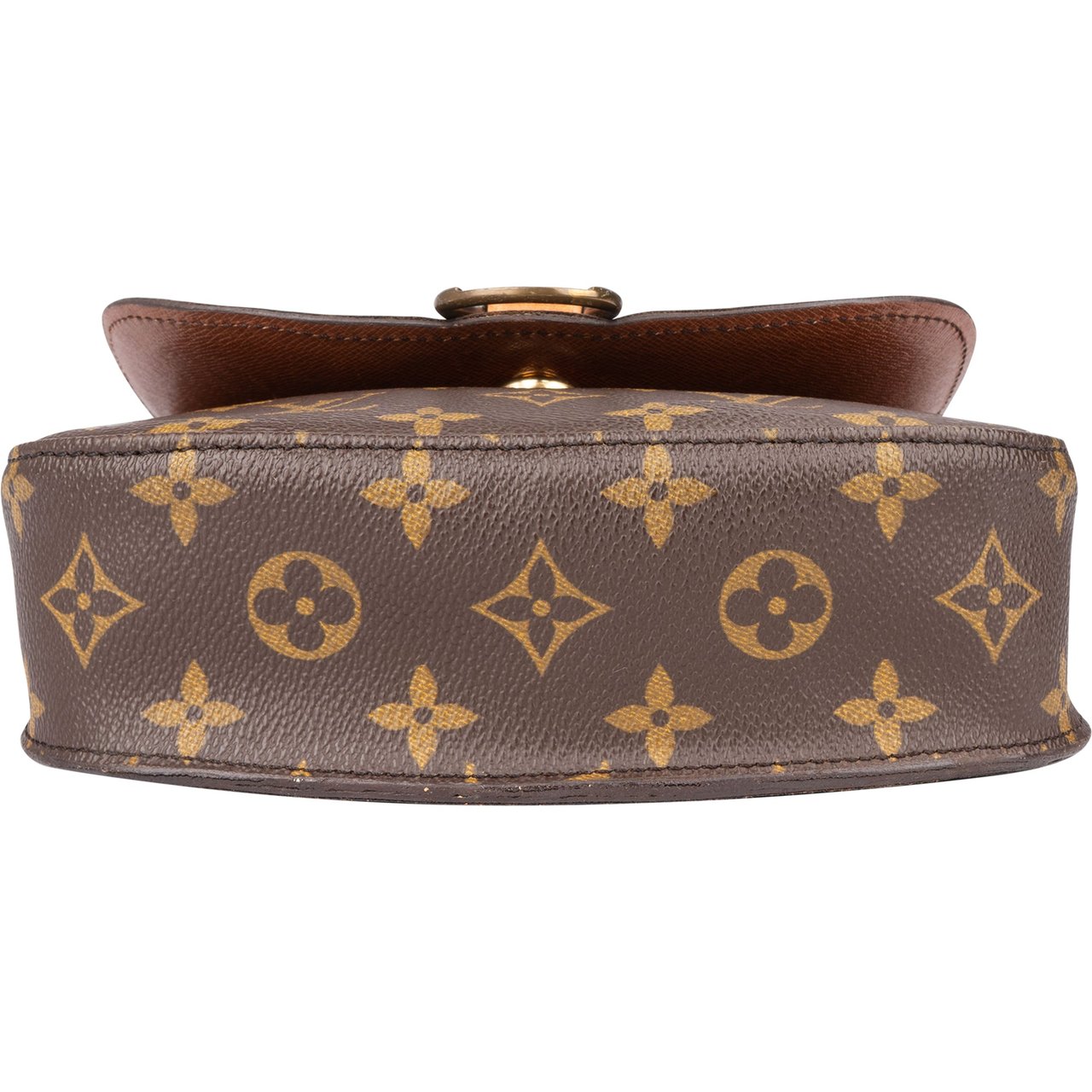 Louis Vuitton Louis Vuitton Canvas Monogram Saint Cloud MM Crossbody Bag Bruin