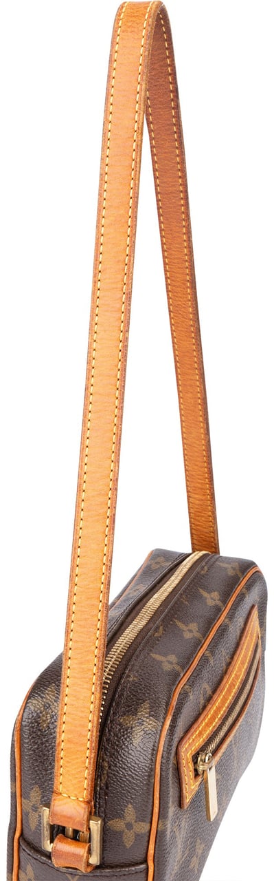 Louis Vuitton Louis Vuitton Canvas Monogram Pochette Cite Handbag Bruin