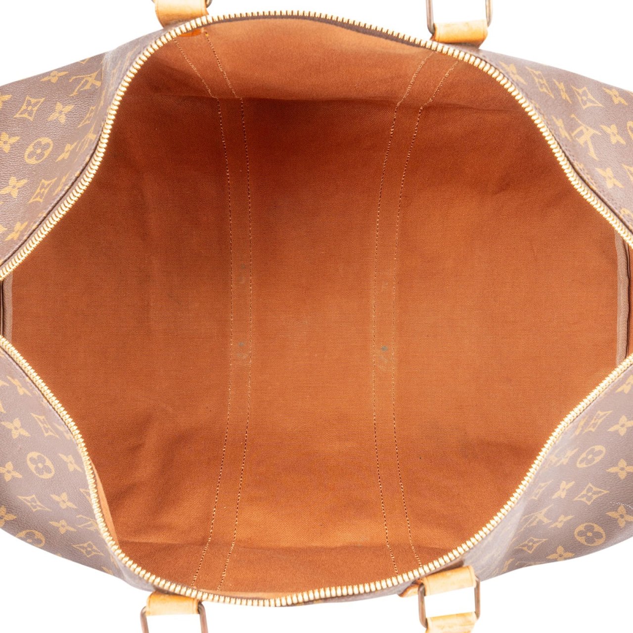 Louis Vuitton Monogram Canvas Keepall 55 Travel Bag Bruin