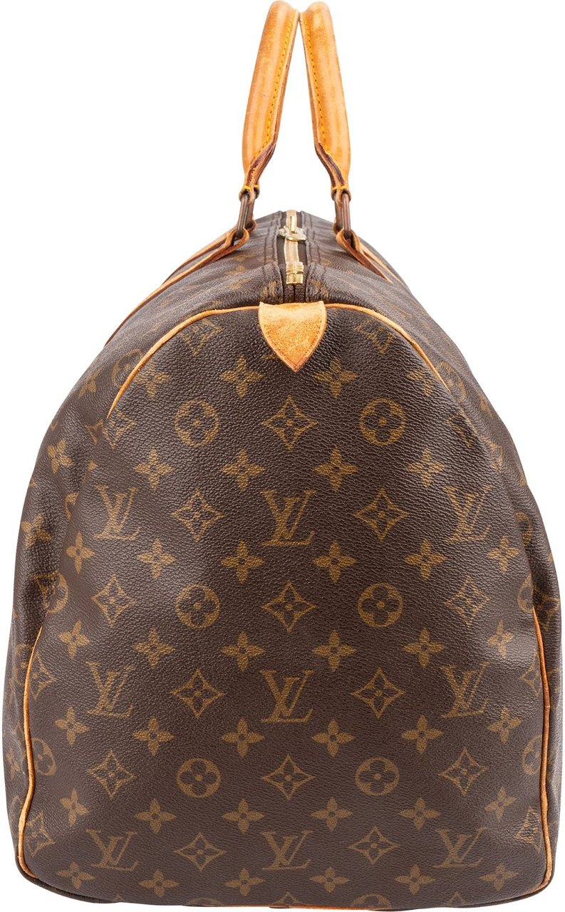Louis Vuitton Monogram Canvas Keepall 55 Travel Bag Bruin