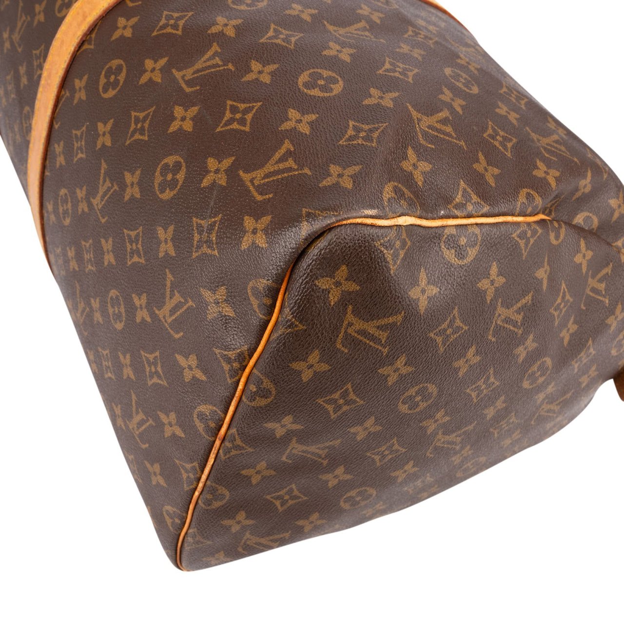 Louis Vuitton Monogram Canvas Keepall 55 Travel Bag Bruin
