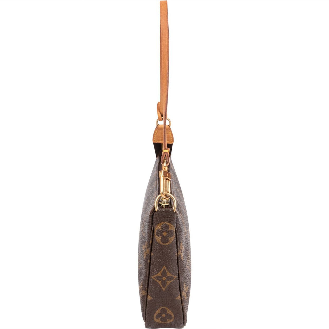 Louis Vuitton Monogram Canvas Pochette Accessoires Handbag Bruin