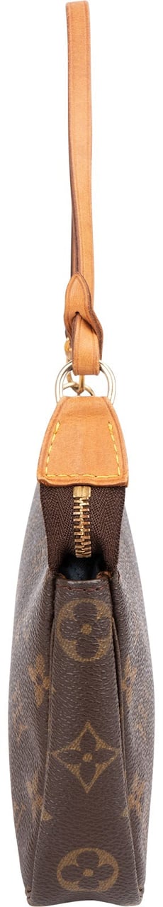 Louis Vuitton Monogram Canvas Pochette Accessoires Handbag Bruin