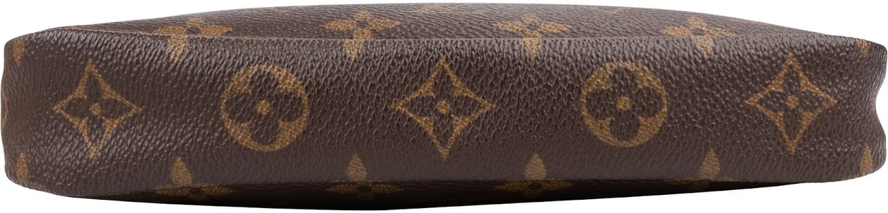 Louis Vuitton Monogram Canvas Pochette Accessoires Handbag Bruin