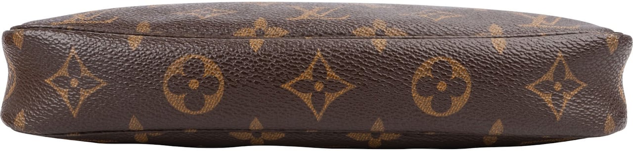 Louis Vuitton Monogram Canvas Pochette Accessoires Handbag Bruin
