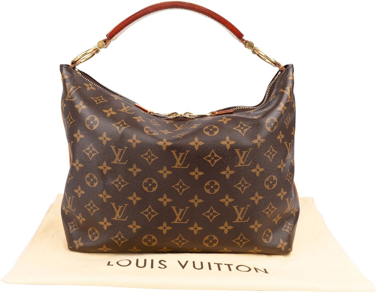Louis Vuitton Monogram Canvas Sully PM Shoulder Bag Bruin