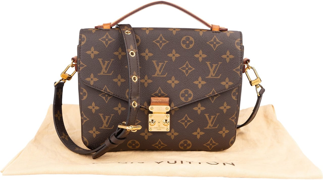 Louis Vuitton Monogram Canvas Métis Handbag Bruin