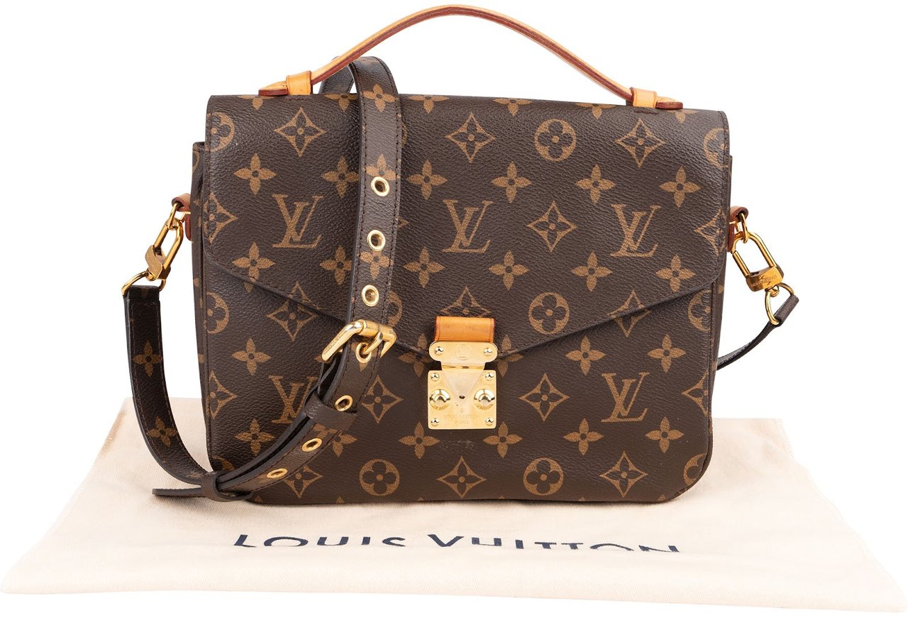 Louis Vuitton Monogram Canvas Métis Handbag Bruin