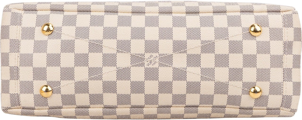 Louis Vuitton Monogram Damier Azur Canvas Lymington Handbag Divers