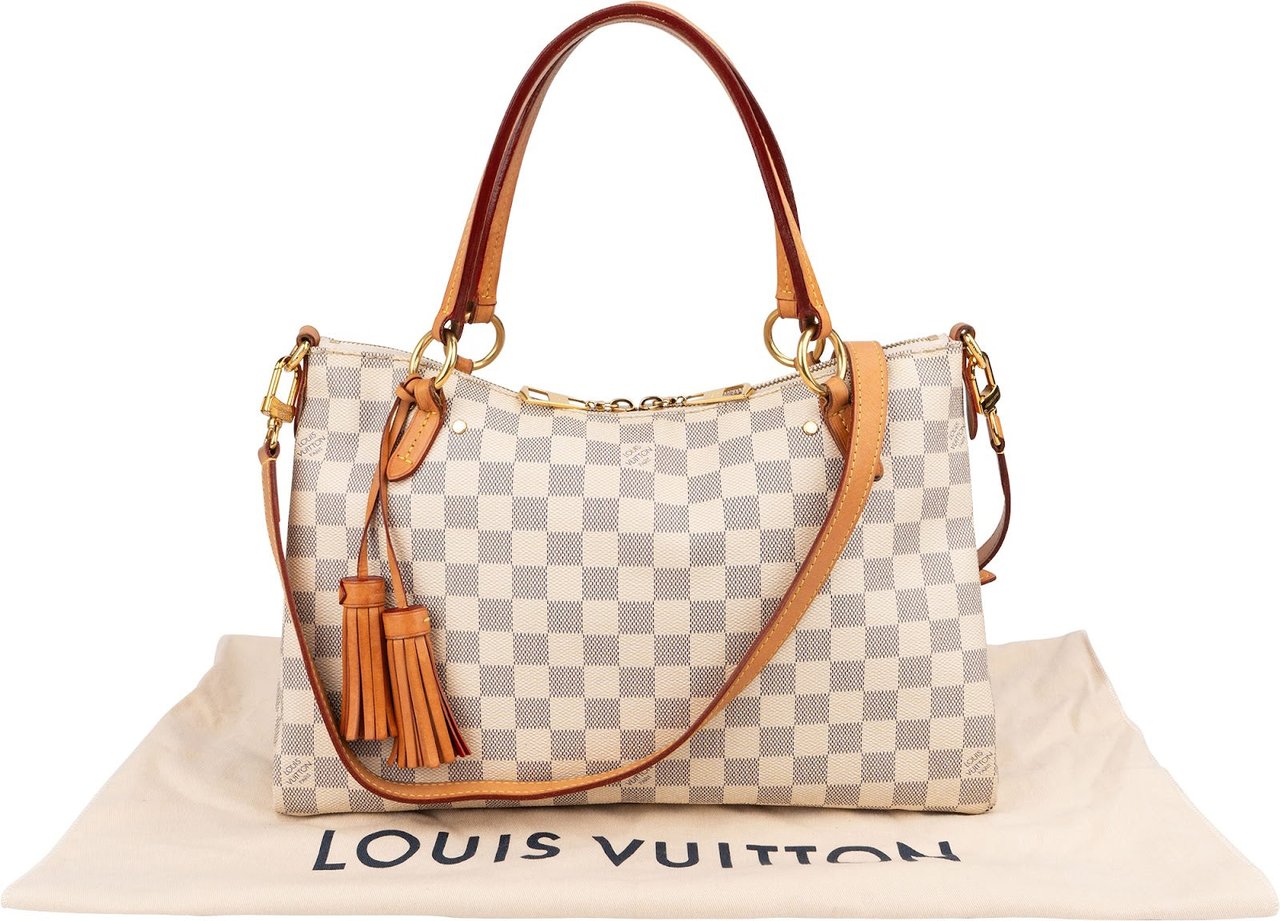 Louis Vuitton Monogram Damier Azur Canvas Lymington Handbag Divers