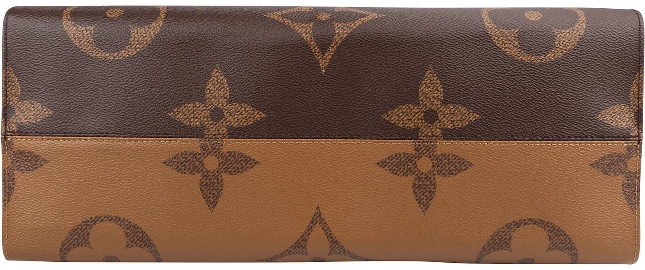 Louis Vuitton Monogram Giant OnTheGo Reverse GM Handbag Bruin