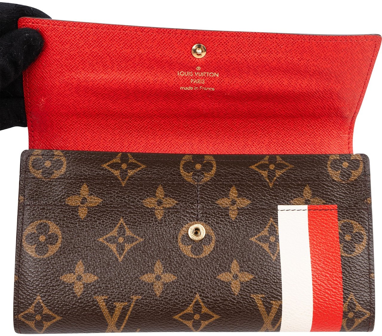 Louis Vuitton Monogram Canvas Illustre Groom Sarah Wallet Bruin