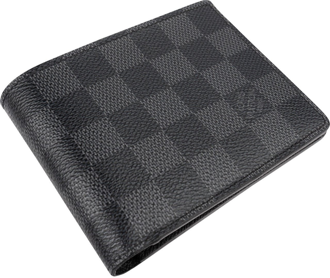 Louis Vuitton Monogram Damier Graphite Canvas Multiple Wallet Zwart