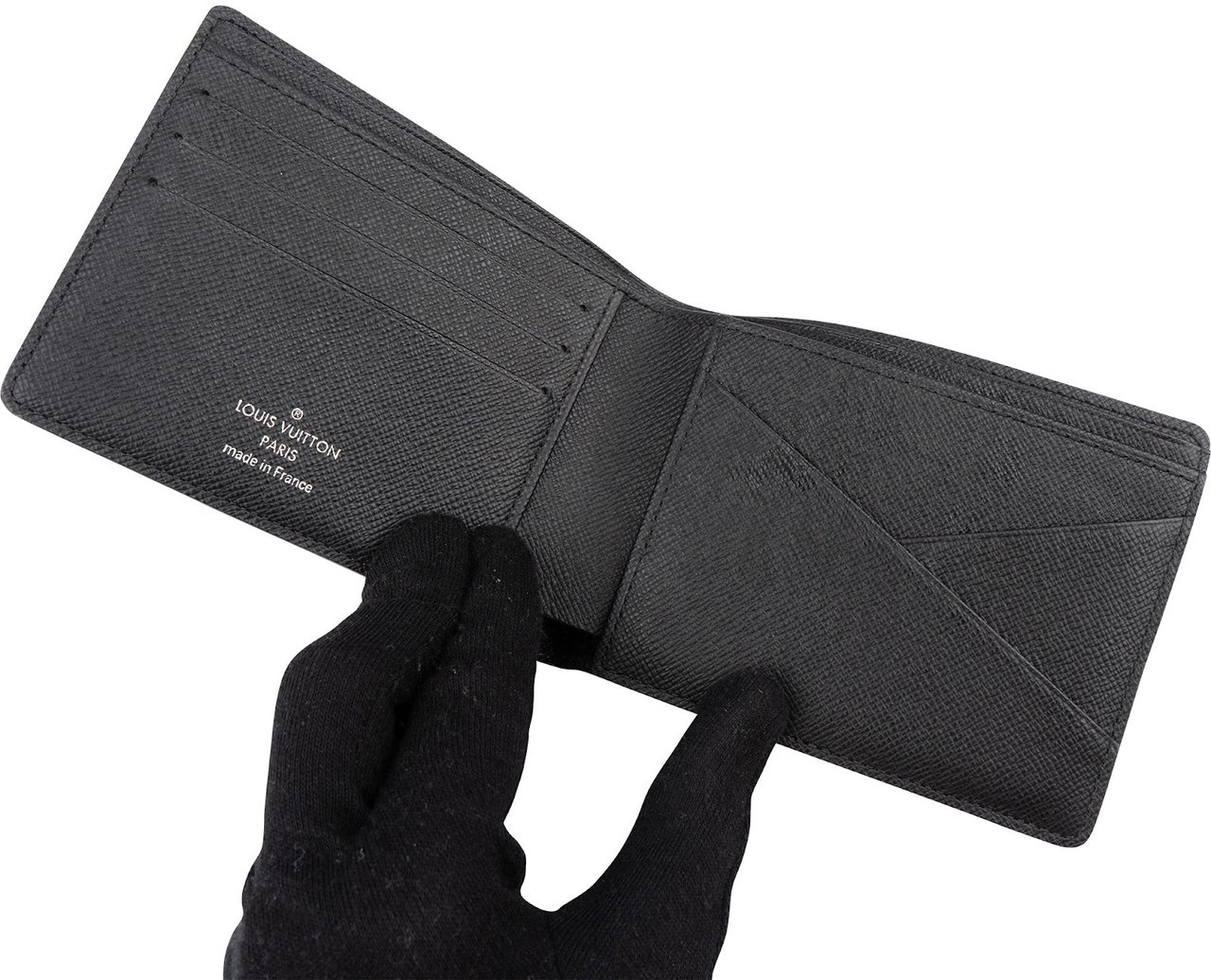 Louis Vuitton Monogram Damier Graphite Canvas Multiple Wallet Zwart