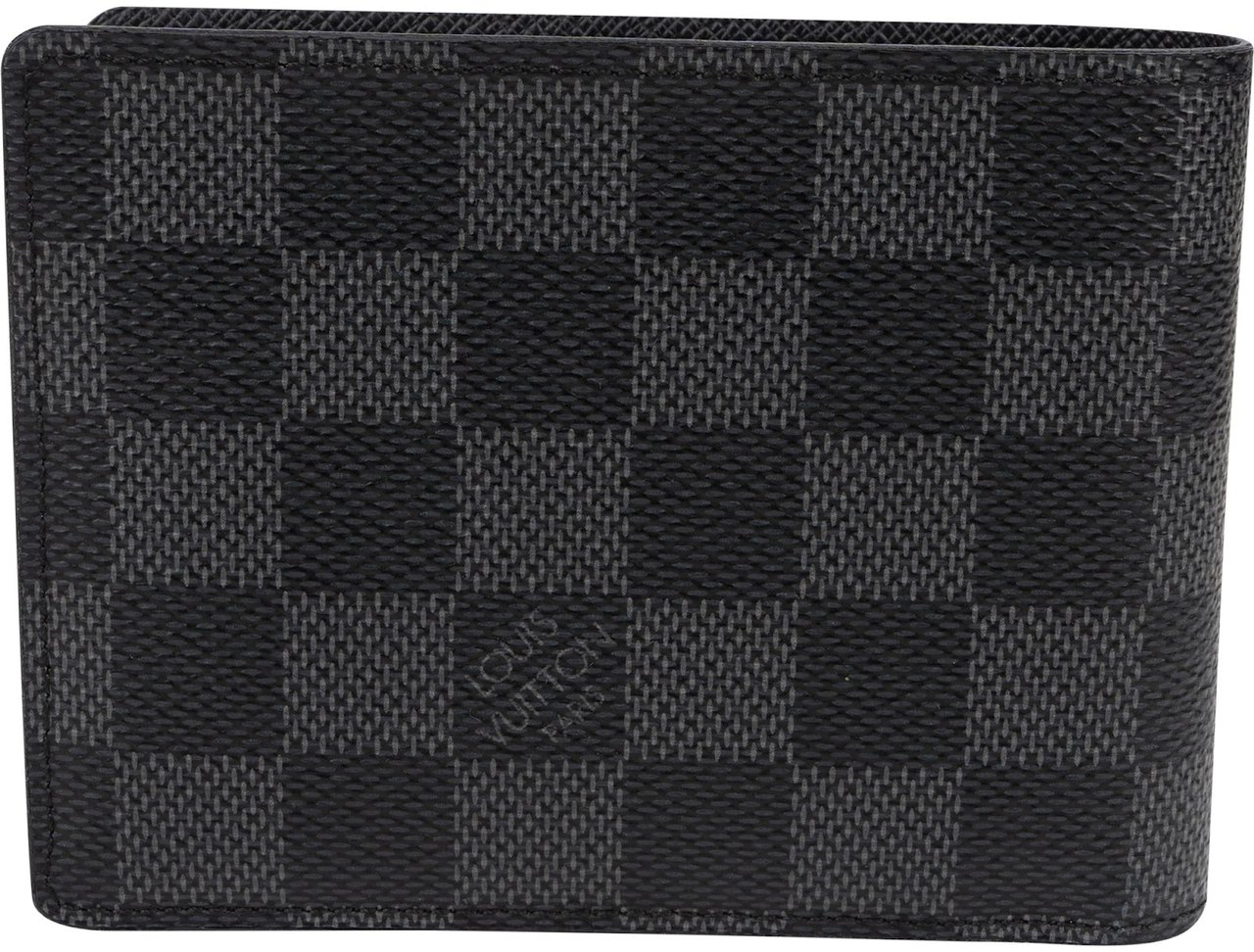 Louis Vuitton Monogram Damier Graphite Canvas Multiple Wallet Zwart