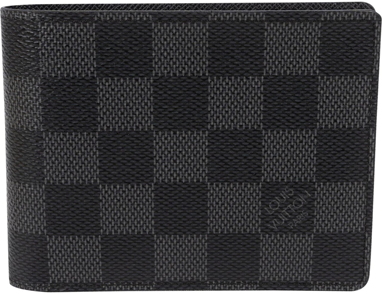 Louis Vuitton Monogram Damier Graphite Canvas Multiple Wallet Zwart