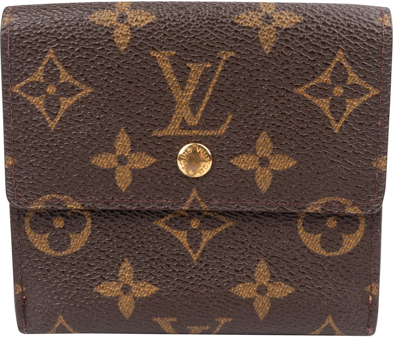 Louis Vuitton Monogram Canvas Elise Wallet Bruin