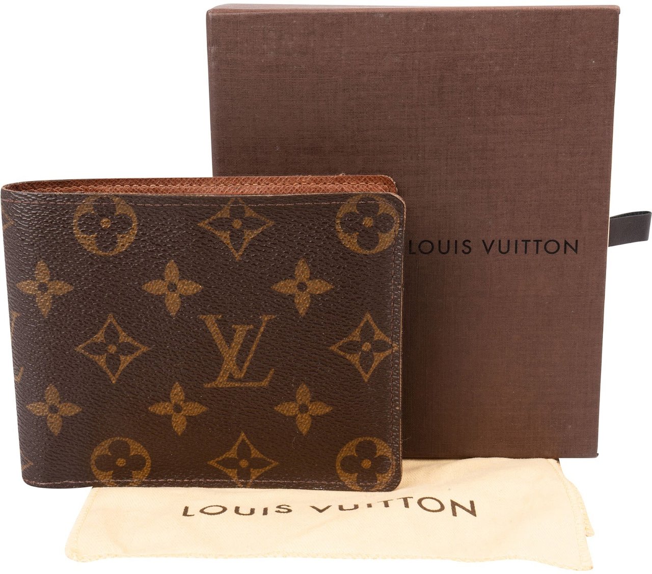Louis Vuitton Monogram Canvas Multiple Wallet Bruin