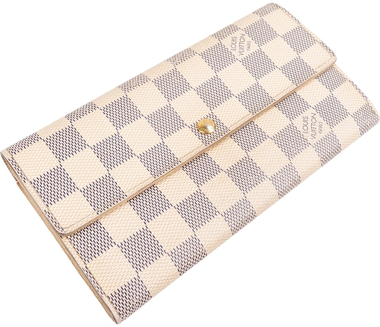 Louis Vuitton Monogram Damier Azur Sarah Wallet Divers