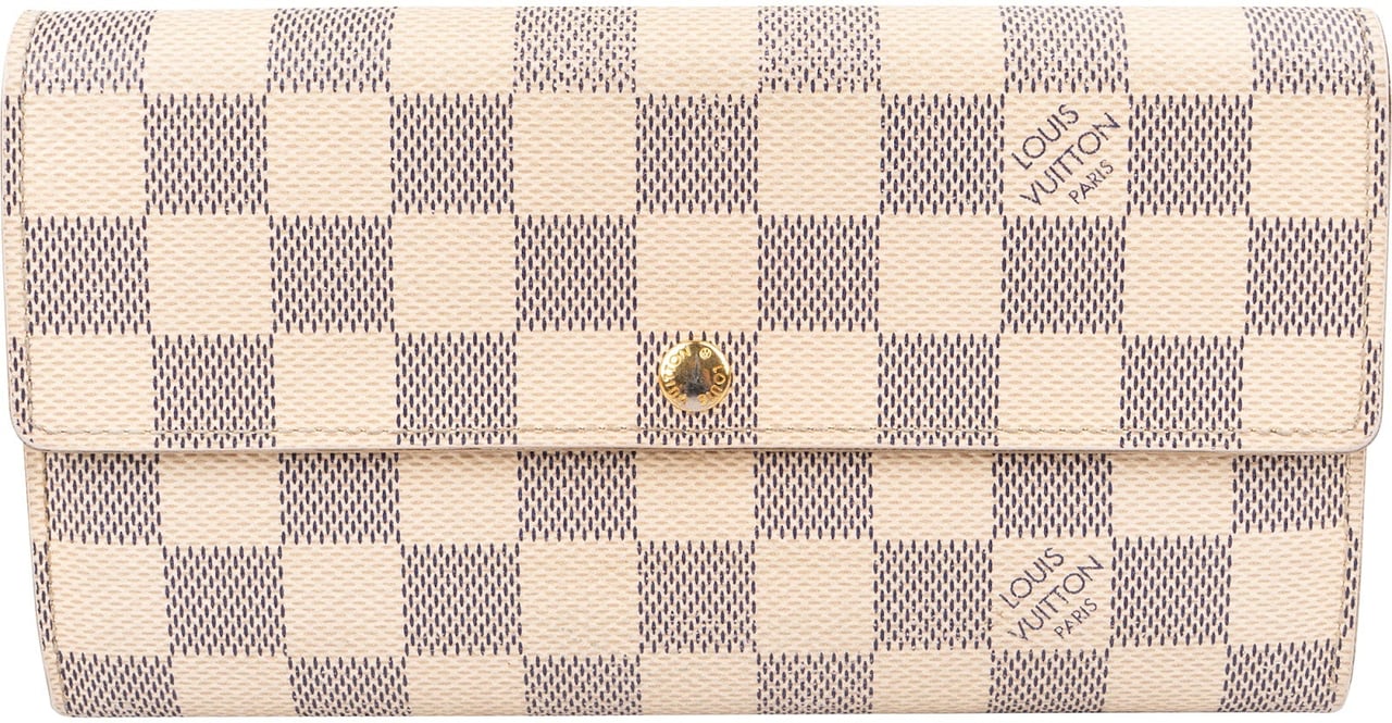 Louis Vuitton Monogram Damier Azur Sarah Wallet Divers