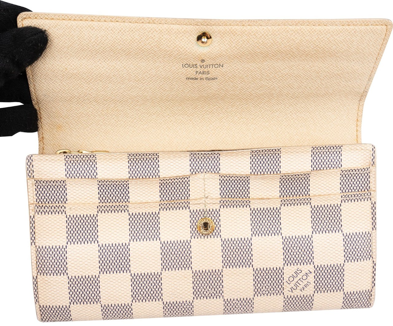 Louis Vuitton Monogram Damier Azur Sarah Wallet Divers