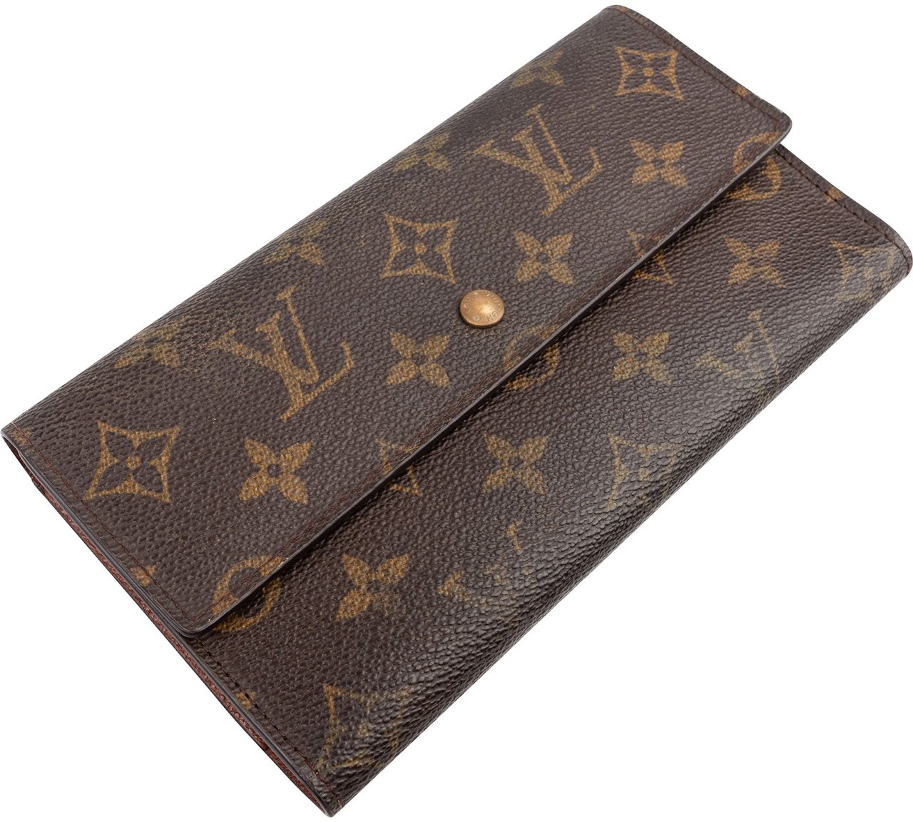 Louis Vuitton Monogram Canvas Sarah Wallet Bruin