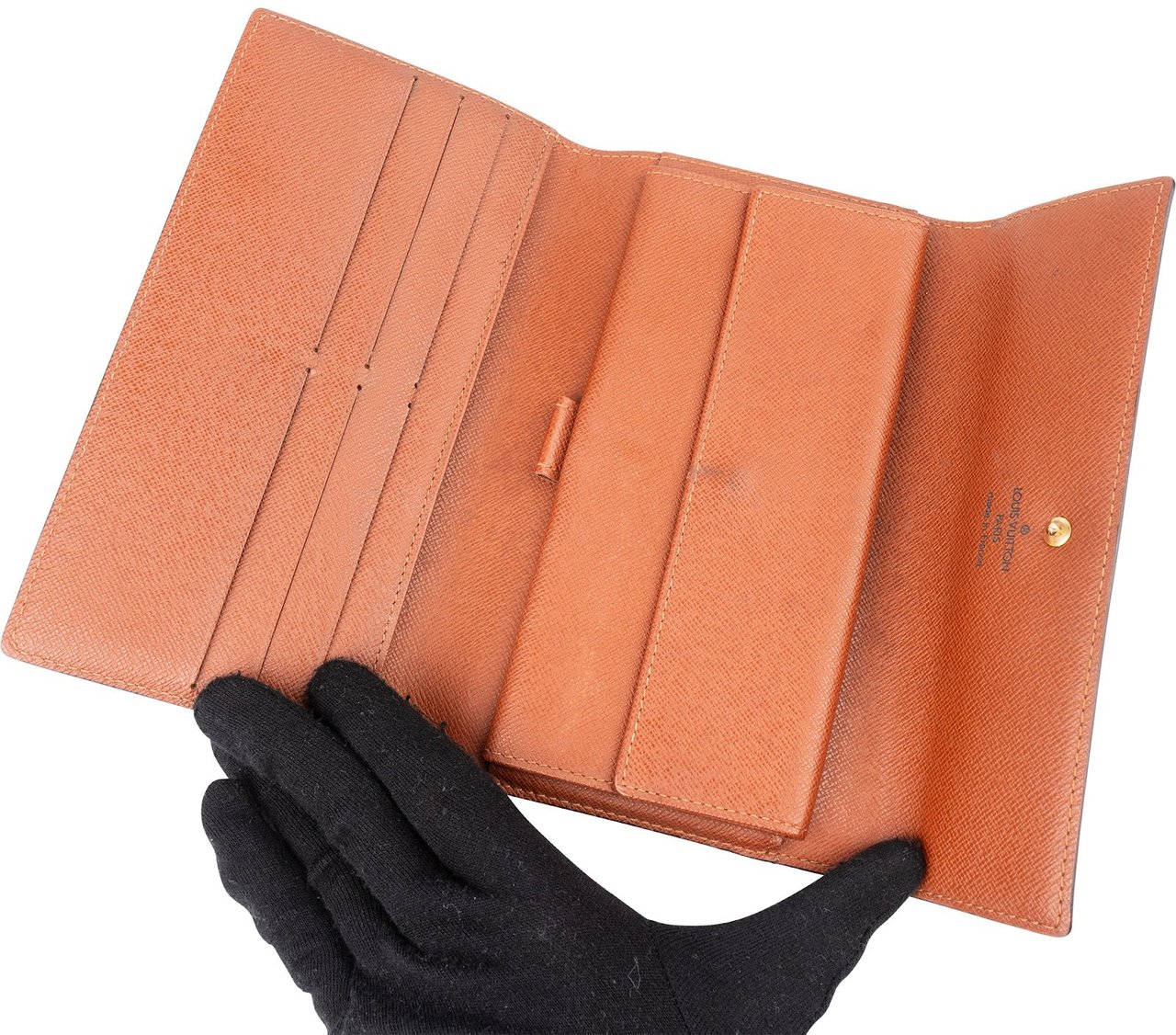 Louis Vuitton Monogram Canvas Sarah Wallet Bruin