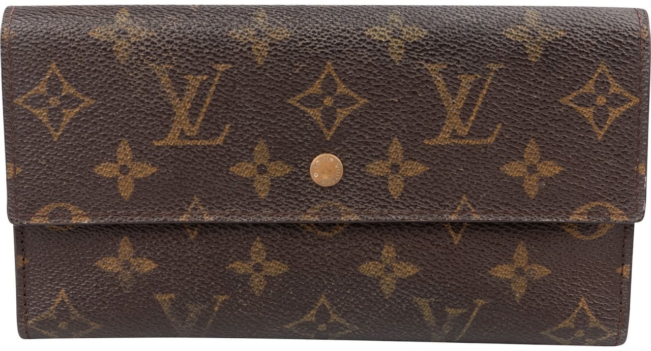 Louis Vuitton Monogram Canvas Sarah Wallet Bruin