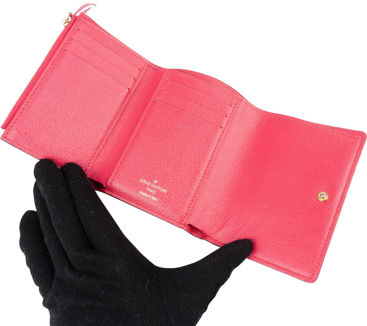 Louis Vuitton Monogram Damier Azur Illustre Giraffe Animation Small Victorine Wallet Wit