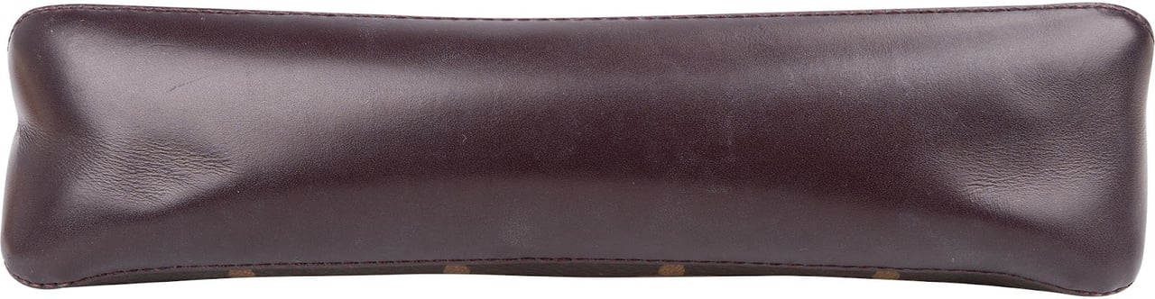 Louis Vuitton Monogram Canvas Pink Epi Leather Stylo Ronde Pencil Case Rood