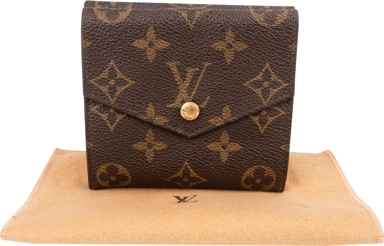 Louis Vuitton Monogram Canvas Elise Wallet Bruin